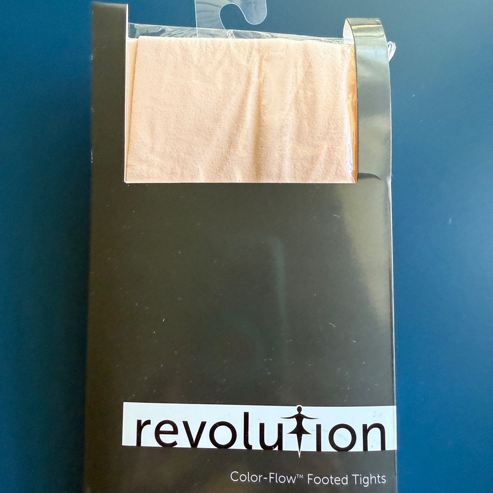 Revolution Color-Flow Pink Footed Child Tights (SC) NWT
